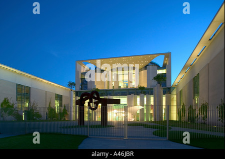 Das Federal Chancellery Building in Berlin, Deutschland Stockfoto