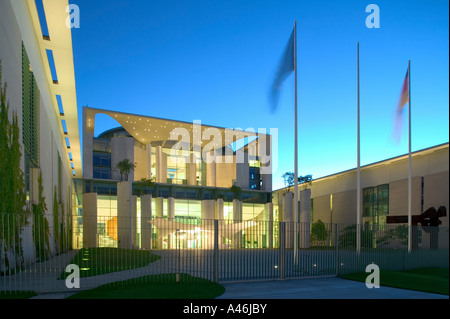 Das Federal Chancellery Building in Berlin, Deutschland Stockfoto