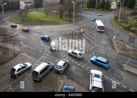 Chelmsford Stadt Geschäftsmitte-Karussell Stockfoto