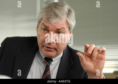 Michael Sommer, Vorstandsvorsitzender der Deutsche Gewerkschaftsbund DGB Stockfoto