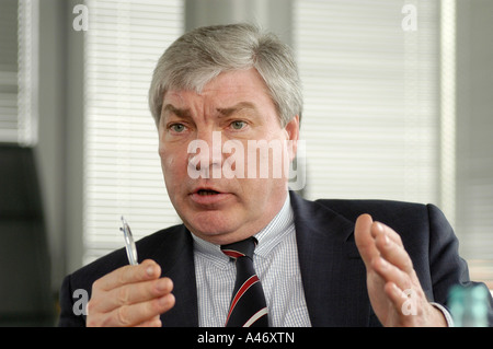 Michael Sommer, Vorstandsvorsitzender der Deutsche Gewerkschaftsbund DGB Stockfoto