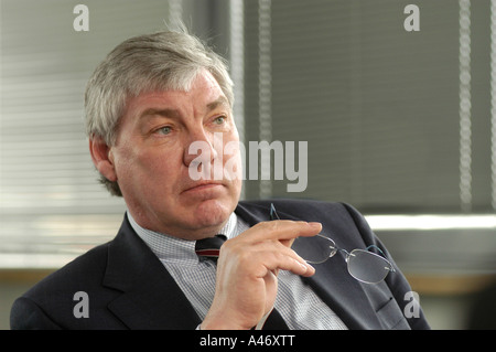 Michael Sommer, Vorstandsvorsitzender der Deutsche Gewerkschaftsbund DGB Stockfoto