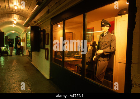 La Valette U-Bahn Militär-Museum Stockfoto