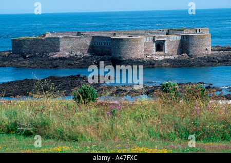 Fort Houmt Herbe Stockfoto