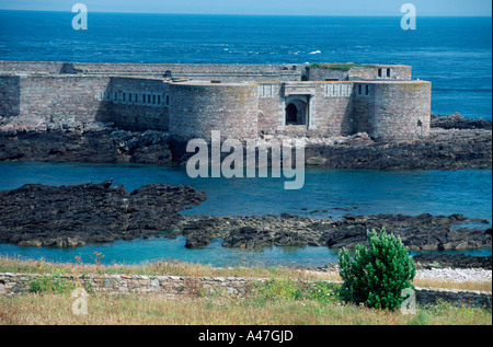 Fort Houmt Herbe Stockfoto