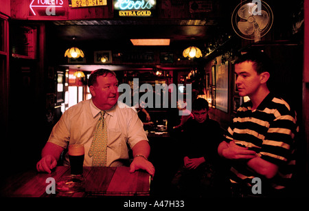 Die berühmten RyansBar ein Pub in Queen Street in Dublin Stockfoto