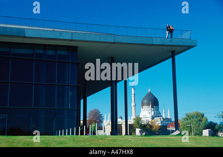 Internationales Congress Centrum ICC Dresden Stockfoto