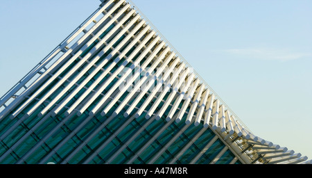 Flügel des Calatrava-Flügel des Milwaukee Art Museum Milwaukee Wisconsin USA Stockfoto