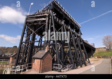 Anderton Schiffshebewerk nach Restaurierung Stockfoto