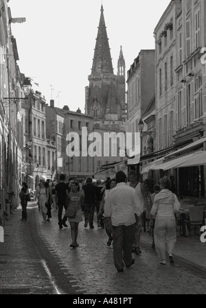 Tour De La Lanterne La Rochelle Golfe de Gascogne Biskaya westlichen Frankreich Poitou Charentes Maritime Mitteleuropa Stockfoto