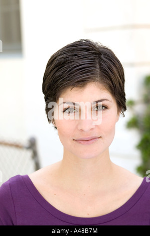 Junge Frau, Porträt Stockfoto