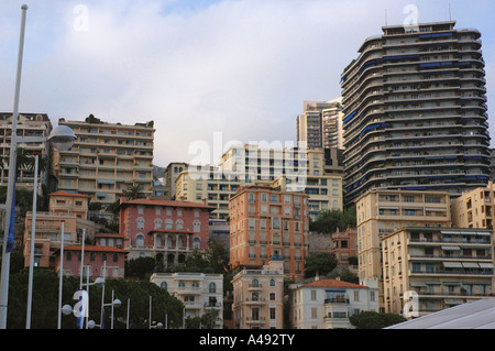 Panorama des Monte Carlo Monte Carlo Monaco Côte d ' Azur Cote D Azur Frankreich Südeuropa Stockfoto