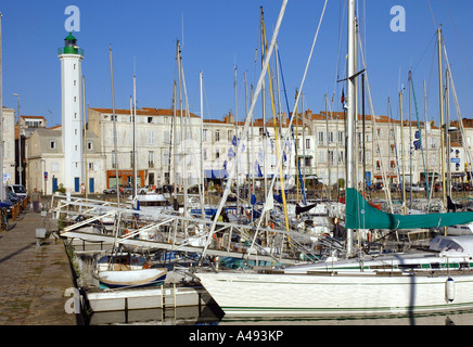 Panorama Ansicht Docks alte La Rochelle Poitou Charentes Golfe de Gascogne Hafenbucht von Biskaya Central Western France Europe Stockfoto