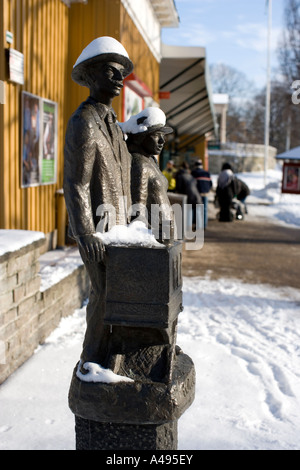 Skansen Stockfoto