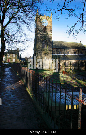 Haworth-Pfarrkirche Stockfoto