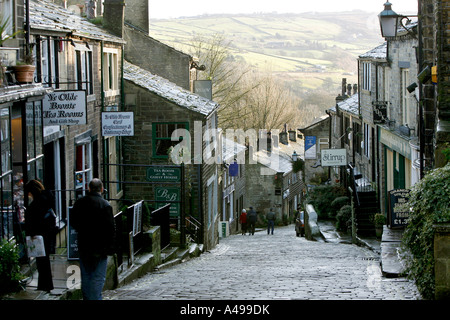 Haworth, Bronte Dorf Stockfoto