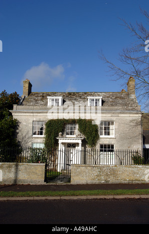 Ehemaliges Haus von Admiral Masterman Hardy am Portesham Dorset. Er diente mit Admiral Lord Nelson bei Trafalgar Stockfoto