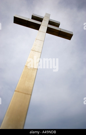 General Charles De Gaulle-Denkmal am Juno beach, Courseulles-Sur-Mer, Normandie, Frankreich Stockfoto