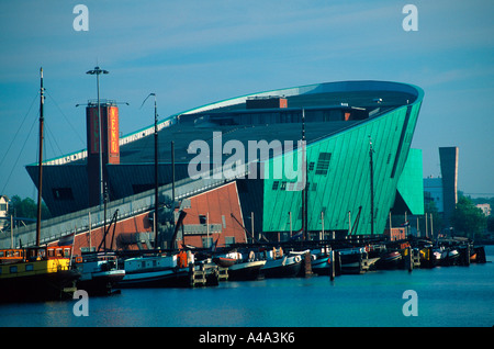 Neue Metropolis Museum / Amsterdam Stockfoto