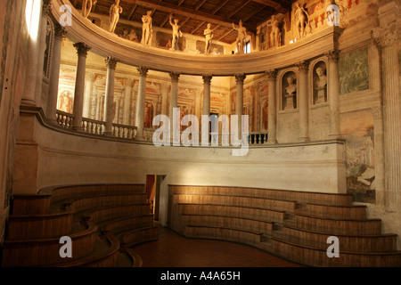 Alle Antica Theater Sabbioneta Lombardei Italien Stockfoto