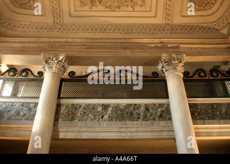 Frauen s Galerie Synagoge 1824 von Carlo Visioli Sabbioneta Lombardei Italien Stockfoto