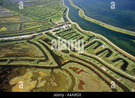 Venier Tal und Casone Venier Rosolina Veneto Italien Stockfoto