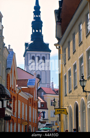 St. Nikolaus Kirche, Tallinn, Estland Stockfoto