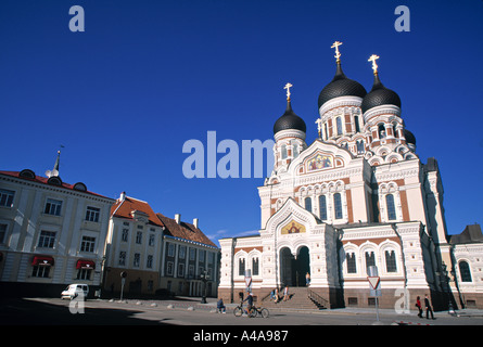 Alexander-Newski-Kathedrale, Tallinn, Estland Stockfoto