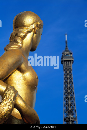 Eiffelturm, Paris, Frankreich Stockfoto