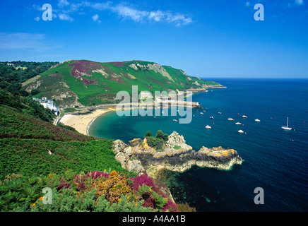 Bouley Bay, Jersey, Großbritannien Stockfoto