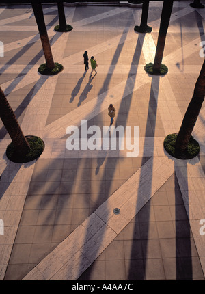 Plaza, 5th Street, Downtown LA, USA Stockfoto