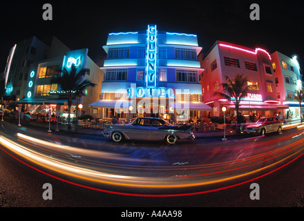 Ocean Drive, Miami Beach, Florida, USA Stockfoto