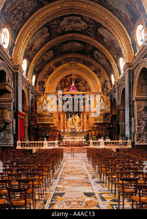 St. Johns Co-Kathedrale, Valletta, Malta Stockfoto