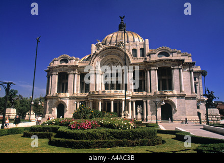 Palacio de Belles Artes, Mexico City, Mexiko Stockfoto