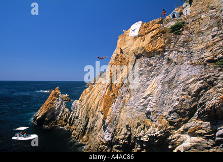 La Quebrada, Acapulco, Mexiko Stockfoto