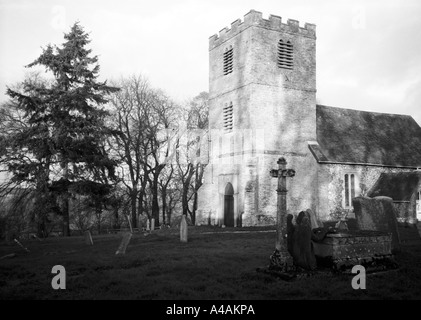 Ein Hügel Kirche in der Nähe von Hamstead Marshall, Berkshire Stockfoto