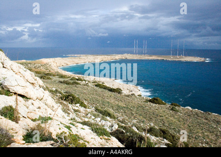 Cape Gkreko der südöstlichen Spitze von Zypern Stockfoto