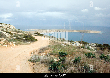 Cape Gkreko der südöstlichen Spitze von Zypern Stockfoto