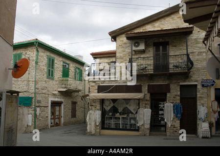 Ansichten von Pano Lefkara ein Dorf in den Troodos-Bergen-Zypern Stockfoto