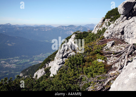 Deutsche Alpen, Deutschland Berchtesgaden Oberbayern Kehlsteinhaus Stockfoto