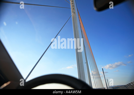 FRANKREICH MIDI-PYRENEES LE VIADUC DE MILLAU Stockfoto