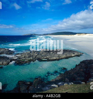 Traigh Eais Strand Insel Barra auf der äußeren Hebriden Schottland Stockfoto