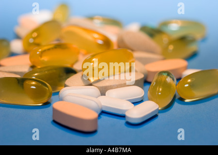 Verschreibungspflichtige Medikamente Stockfoto