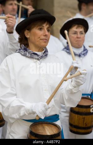 Hirten und Kindermädchen parade (Nineras y Pastores) Parte Viaje Donostia San Sebastian, Pais Vasco, Spanien Stockfoto