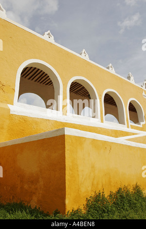 St. Antonius von Padua Franziskanerinnenkloster Izamal Yucatan Mexiko Stockfoto