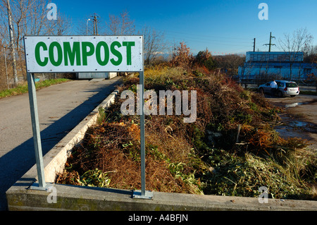 Kompost Stockfoto