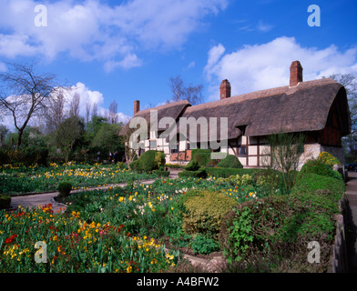 Anne Hathaway Ferienhaus in der Nähe von Stratford-Upon-Avon Stockfoto