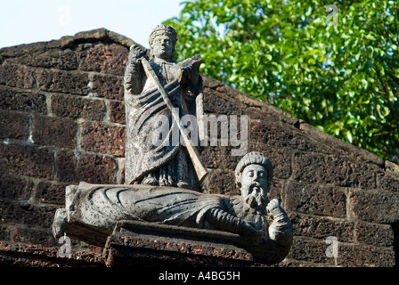 Abbildung des Bogens der Vizekönige oder Vizekönige Arch in Old Goa Stockfoto