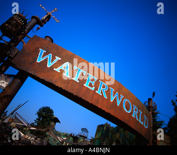 Waterworld bei Universal Studios Japan, USJ, Osaka, Japan. Stockfoto