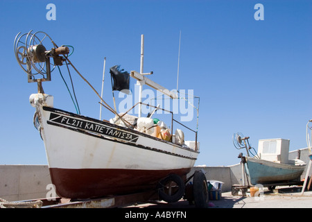 Zypriotische Angelboote/Fischerboote Stockfoto